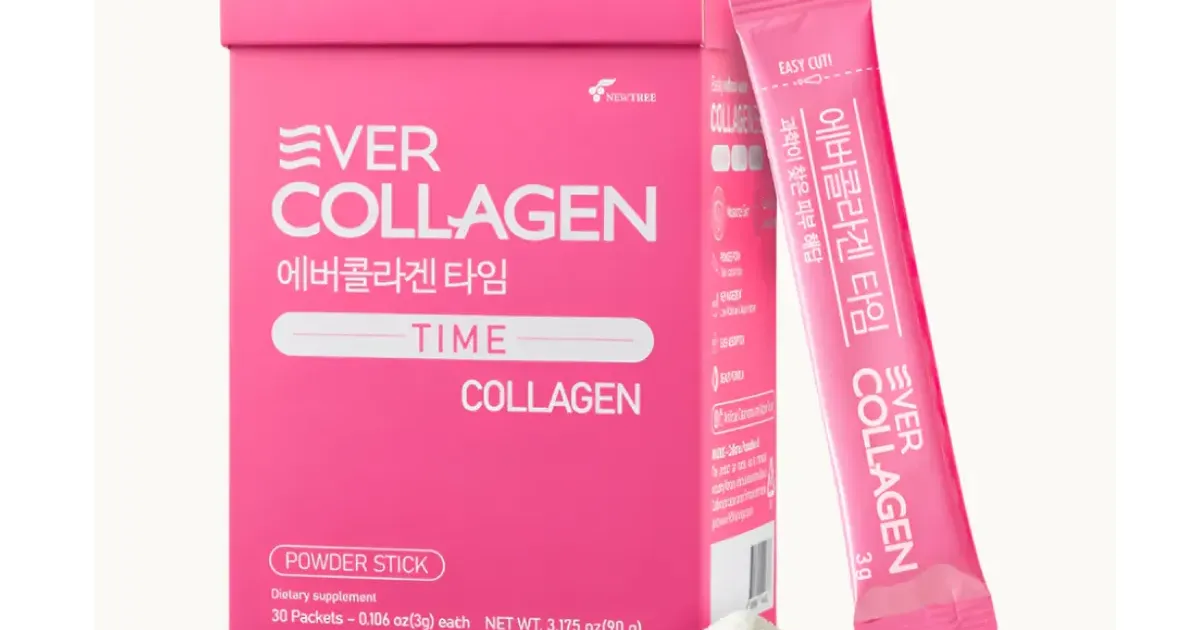 Bột Uống Collagen Hỗ Trợ Duy Trì Da Săn Chắc Ever Collagen Time (30 Gói - 30 Ngày)