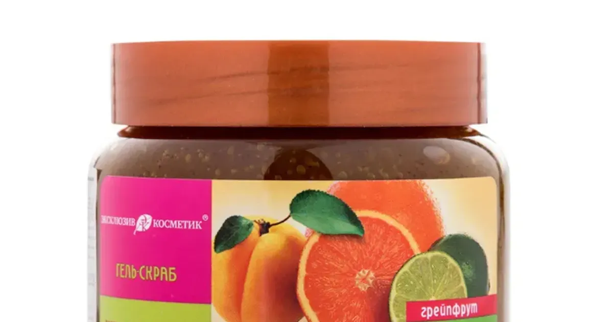 Tẩy Da Chết Cam Chanh & Mơ Exclusive Cosmetic Gel Scrub Grapefruit Lime Apricot 380G