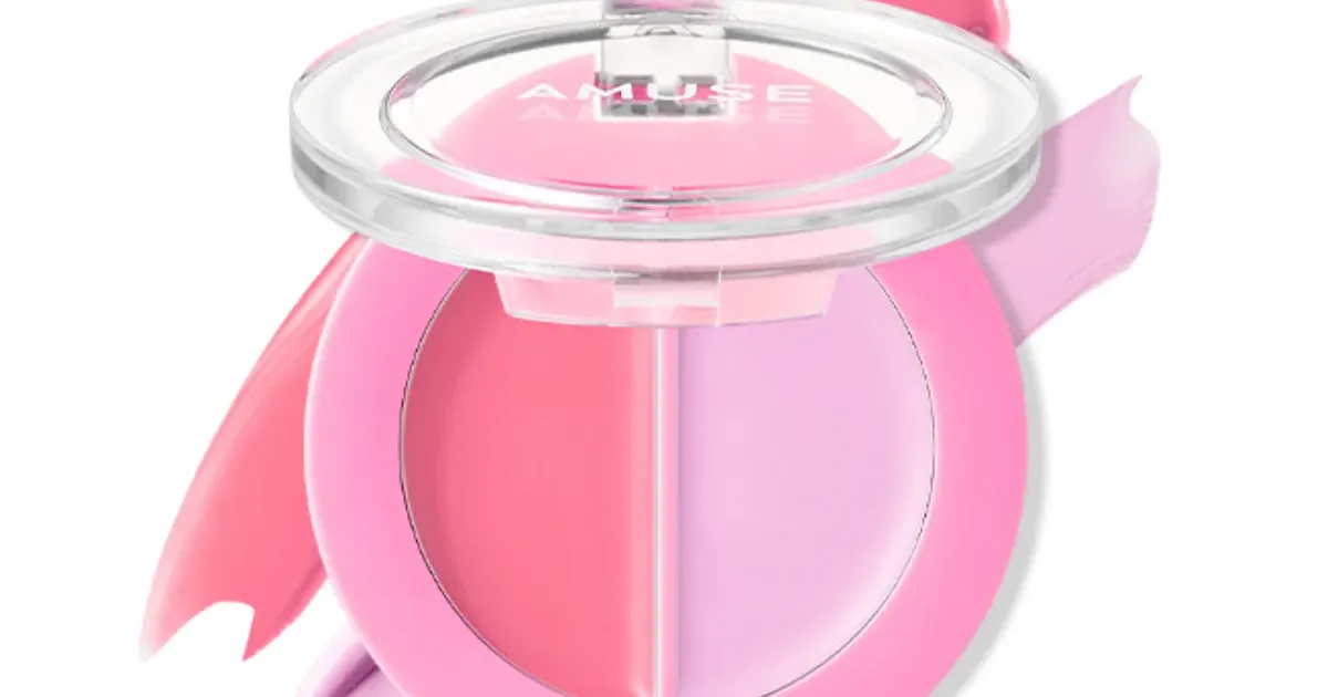 Son Môi & Má Hồng Amuse Mịn Lì Thuần Chay Lip & Cheek Healthy Balm 3g
