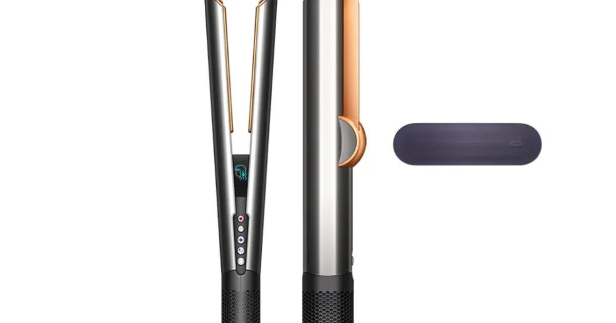 Máy Sấy & Duỗi Tóc Thẳng Dyson Airstrait Straightener (Bright Nickel/Copper)