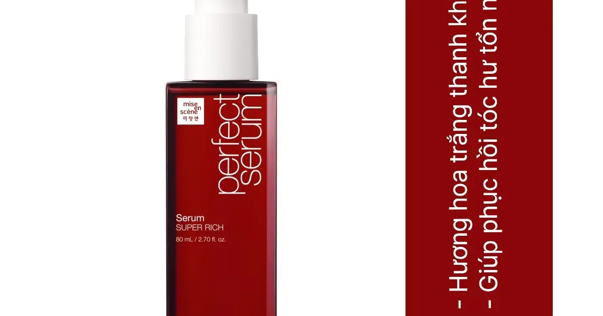 Dầu Dưỡng Tóc mise en scène Perfect Serum Super Rich 80ml