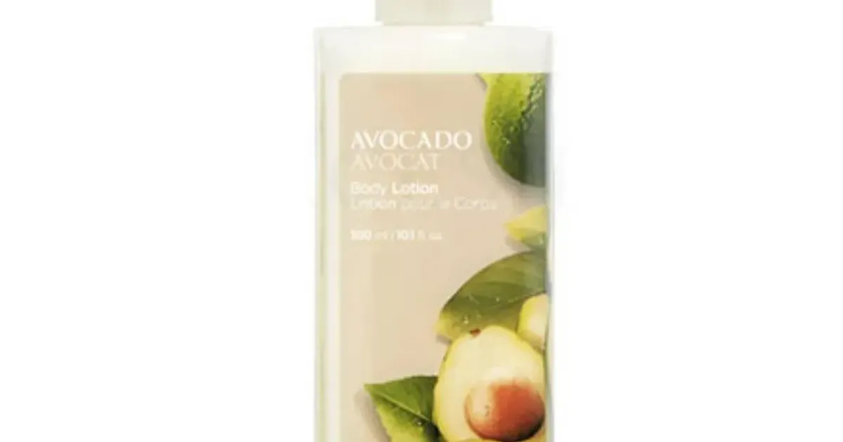 Sữa Dưỡng Thể THE FACE SHOP Cung Cấp Ẩm Avocado Body Lotion 300ml