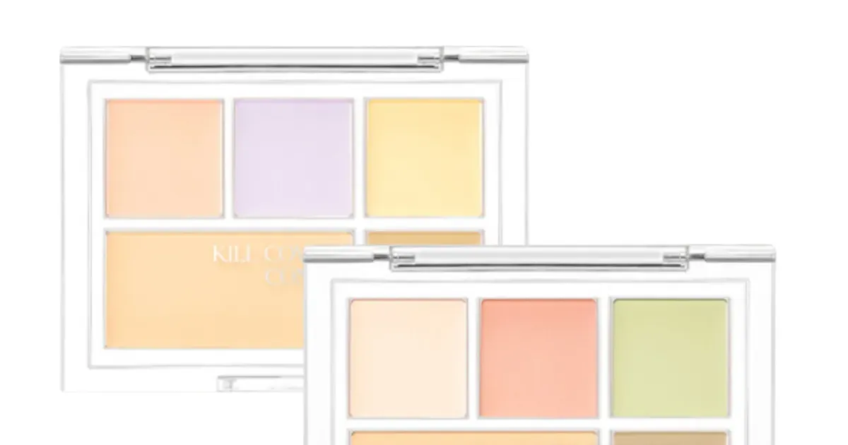 Kem Che Khuyết Điểm Clio Kill Cover Founwear Concealer Palette 6g