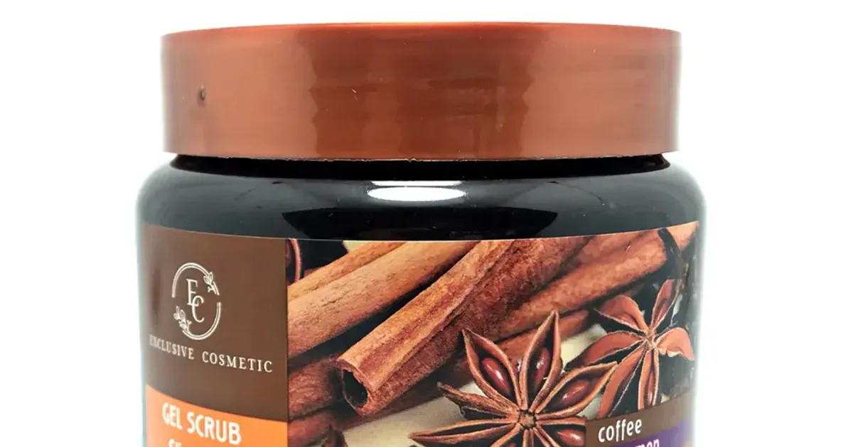 Tẩy da chết Exclusive Cosmetic Gel Scrub Coffee Cinnamon Cloves 380gr