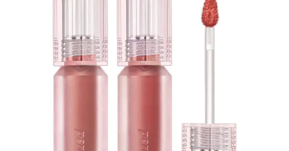 (Ver. mới - Cherry) Son Nước Peripera Bóng Nhẹ Water Bare Tint 3.7g