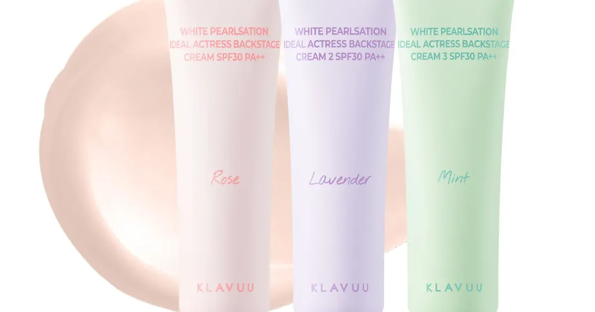 Kem Lót Klavuu Nâng Tông Da White Pearlsation Ideal Actress Backstage Cream 10ml