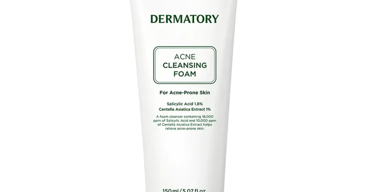 Sữa Rửa Mặt Cho Da Mụn Dermatory Pro Trouble Acne Cleansing Foam