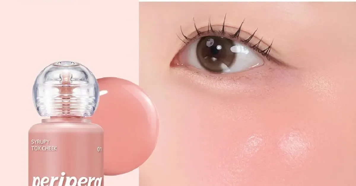 Má Hồng Kem Peripera Syrupy Tok Cheek 9g