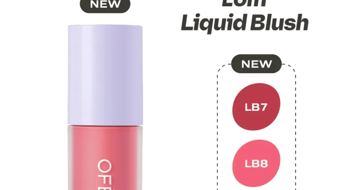 (Ver.2) Má Hồng Dạng Kem Ofélia Lolli Liquid Blush 4.3g