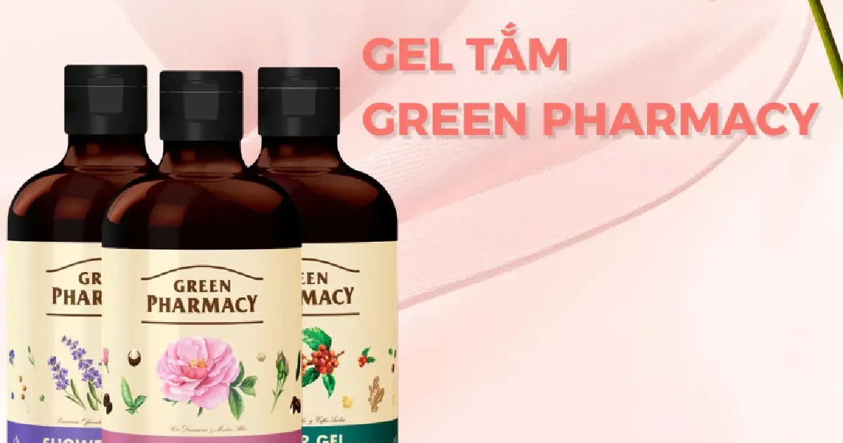 Gel Tắm Thiên Nhiên Green Pharmacy 500ml