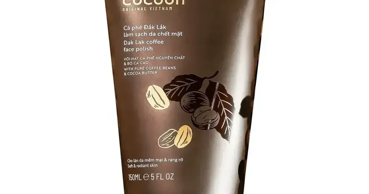 Cà Phê Đắk Lắk Làm Sạch Da Chết Mặt Dak Lak Coffee Face Polish Cocoon 150Ml