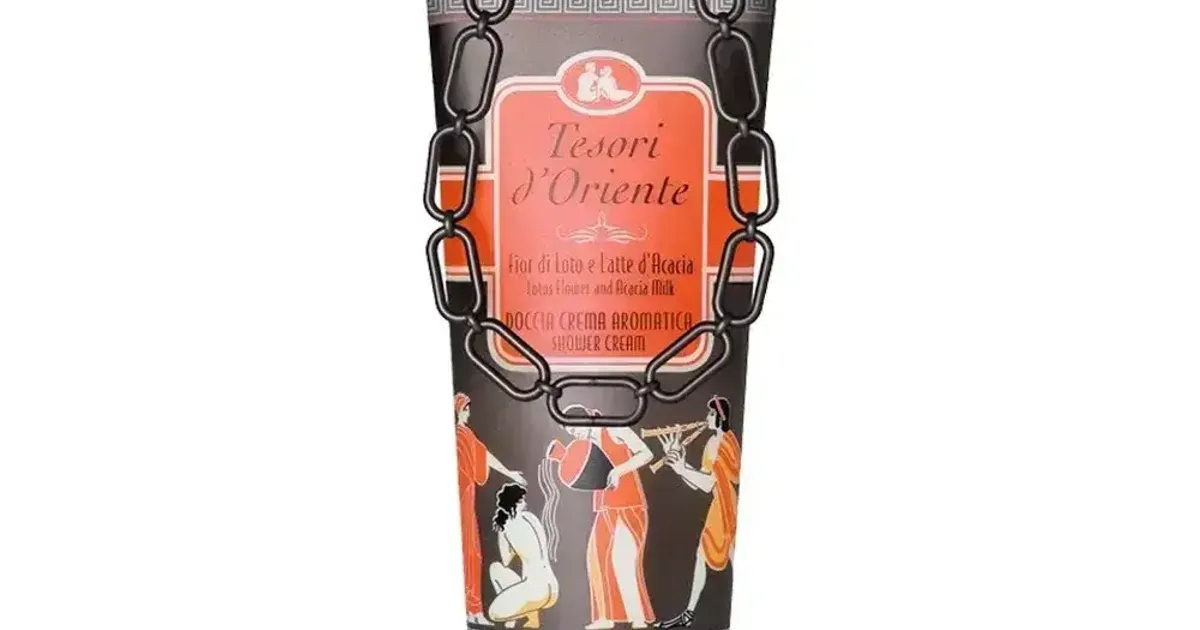 Dầu Tắm Hương Nước Hoa Tesori D'Oriente Shower Cream Lotus Flower And Acacia'S Milk
