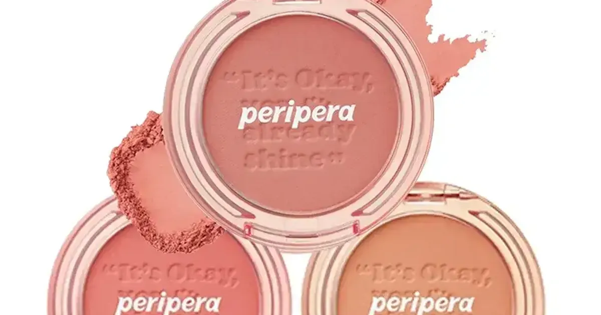 Má Hồng Peripera Pure Blushed Sunshine Cheek 4.2G