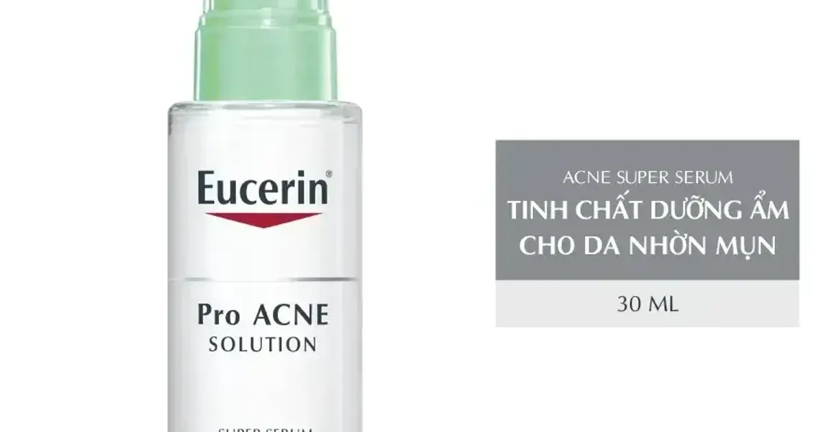 Tinh chất Eucerin trị mụn hiệu quả trong việc phục hồi da sau mụn không?
