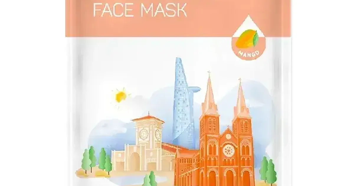 Mặt nạ cho da mụn, lỗ chân lông to 6 Mặt Nạ Giấy Chăm Sóc Lỗ Chân Lông Beauty Box Real Juicy Pore Caring Face Mask 20G