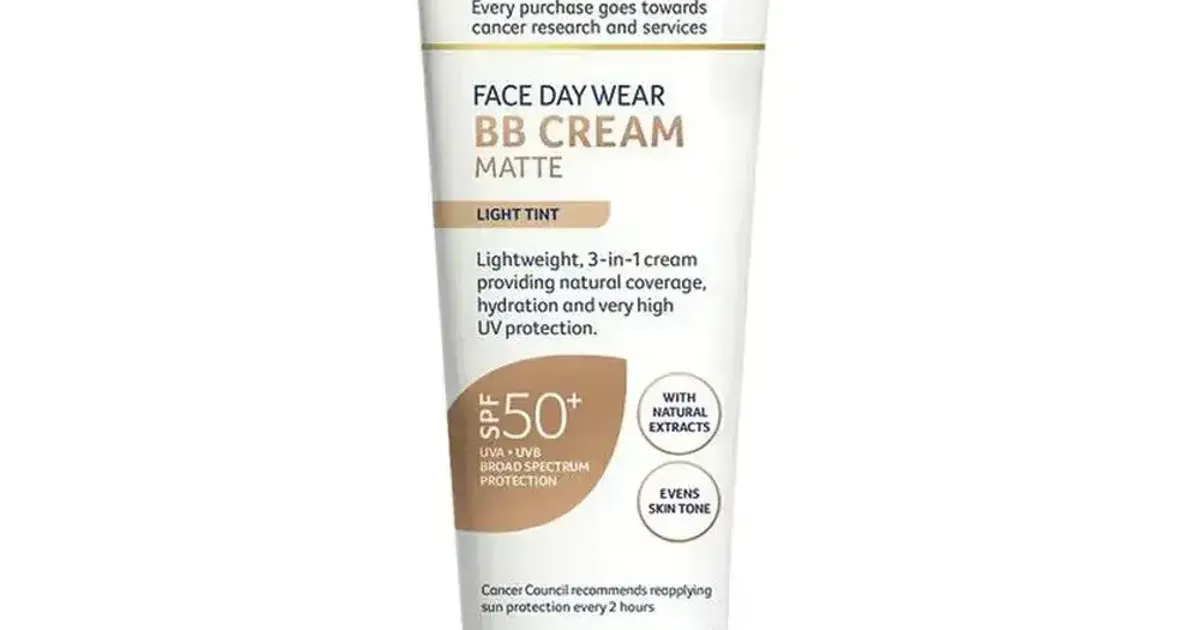 Kem Bb Chống Nắng Ban Ngày Cancer Council Bb Cream Matte Spf50+ 50Ml