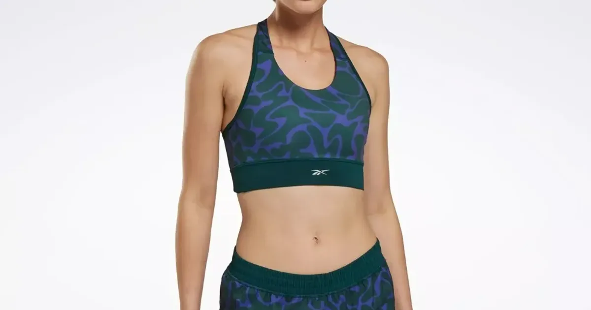 ÁO BRA CHẠY BỘ NỮ REEBOK RUN BRA - AOP