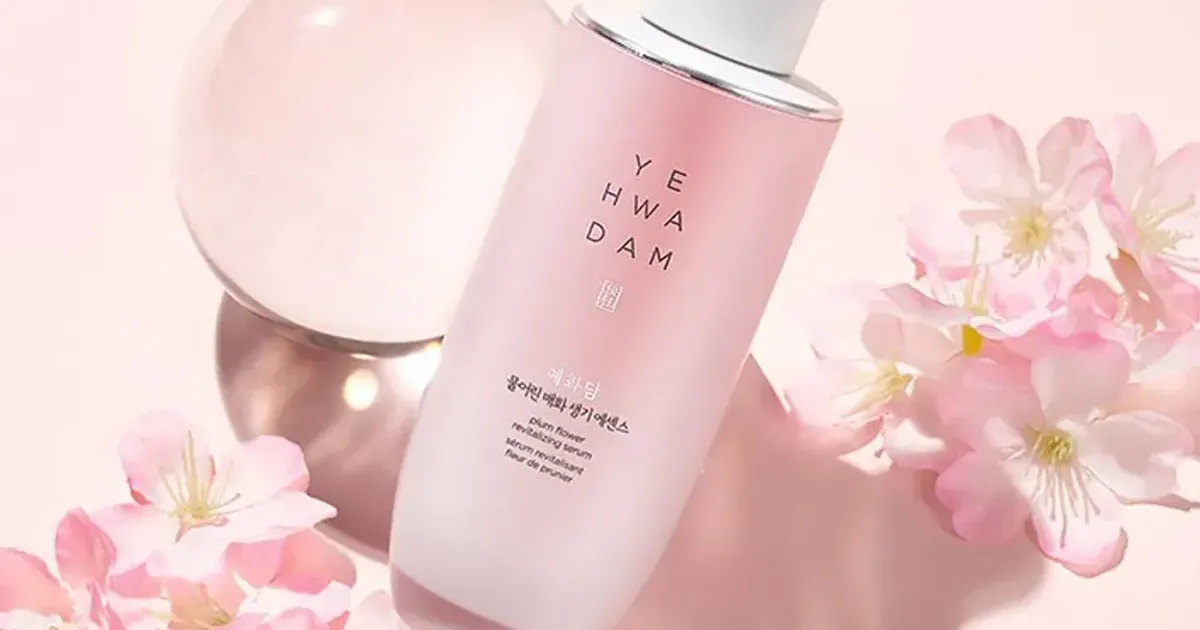 Review serum Yehwadam Plum Flower dưỡng ẩm cho da khô hiệu quả - The Face Shop Chính Hãng