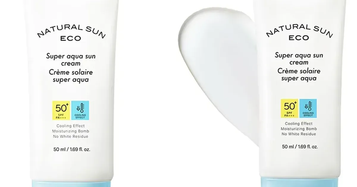 Review kem chống nắng The Face Shop Natural Sun Eco Super Aqua Sun Cream SPF50+