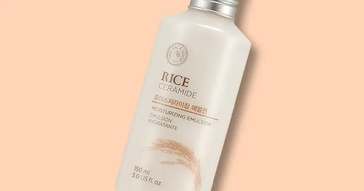Review sữa dưỡng gạo Moisture Emulsion The Face Shop chăm sóc da vượt trội