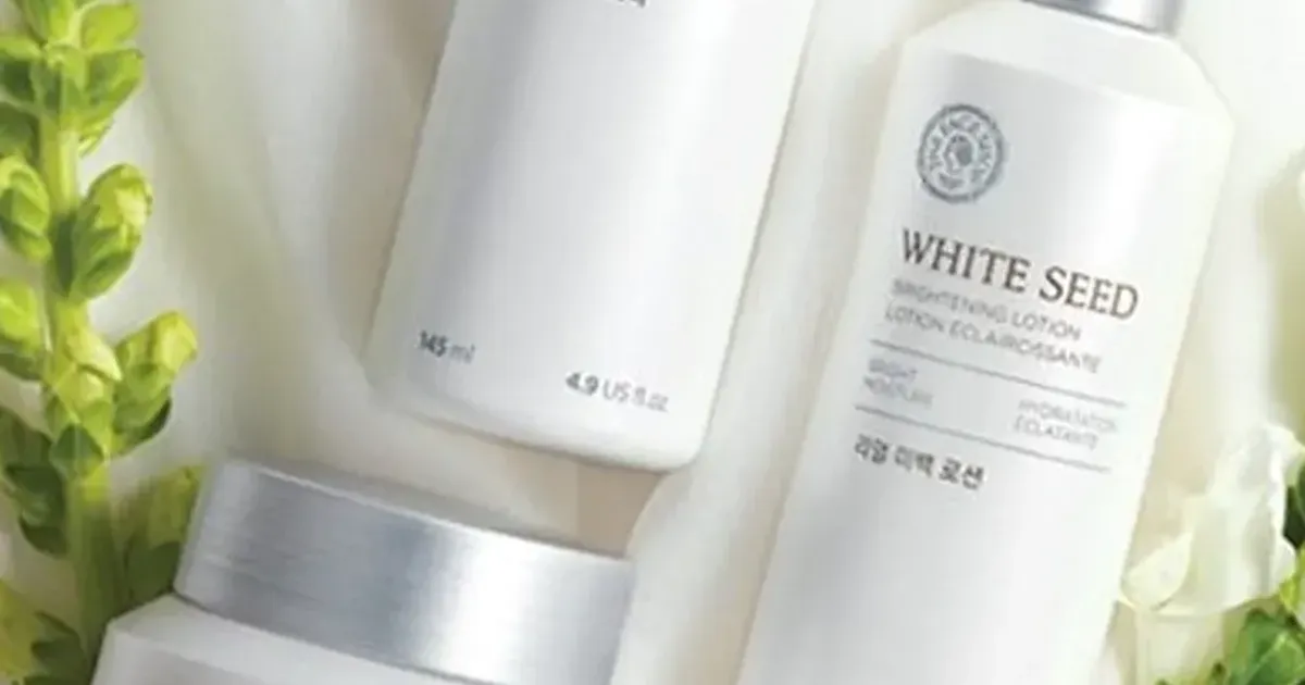 Review dòng sản phẩm dưỡng trắng White Seed The Face Shop