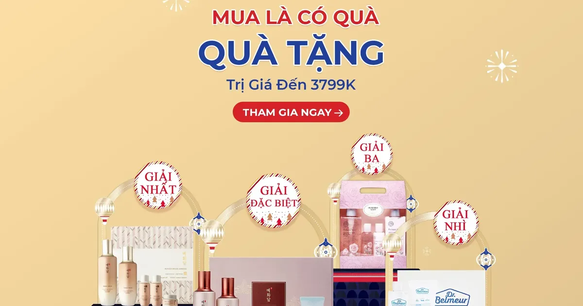 [LUCKY DRAW] RỘN RÀNG LỄ HỘI - NHẬN QUÀ THẢ GA - The Face Shop Chính Hãng