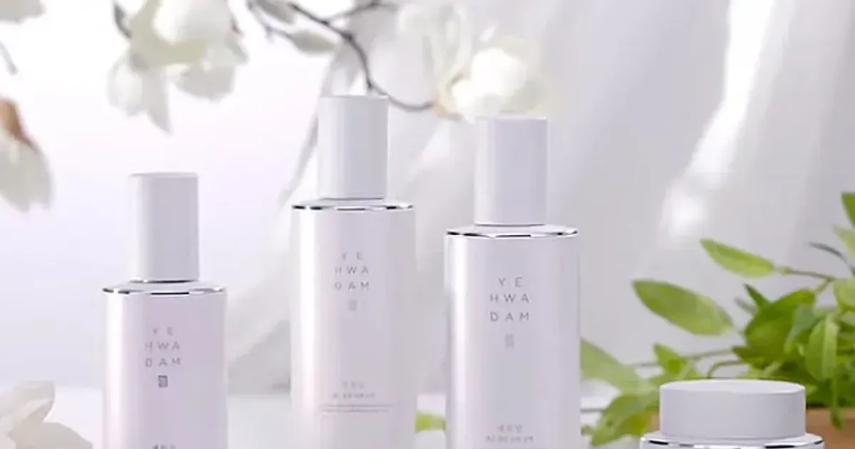 Review bộ dưỡng trắng da cao cấp Yehwadam Jeju Magnolia Pure Brightening - The Face Shop Chính Hãng