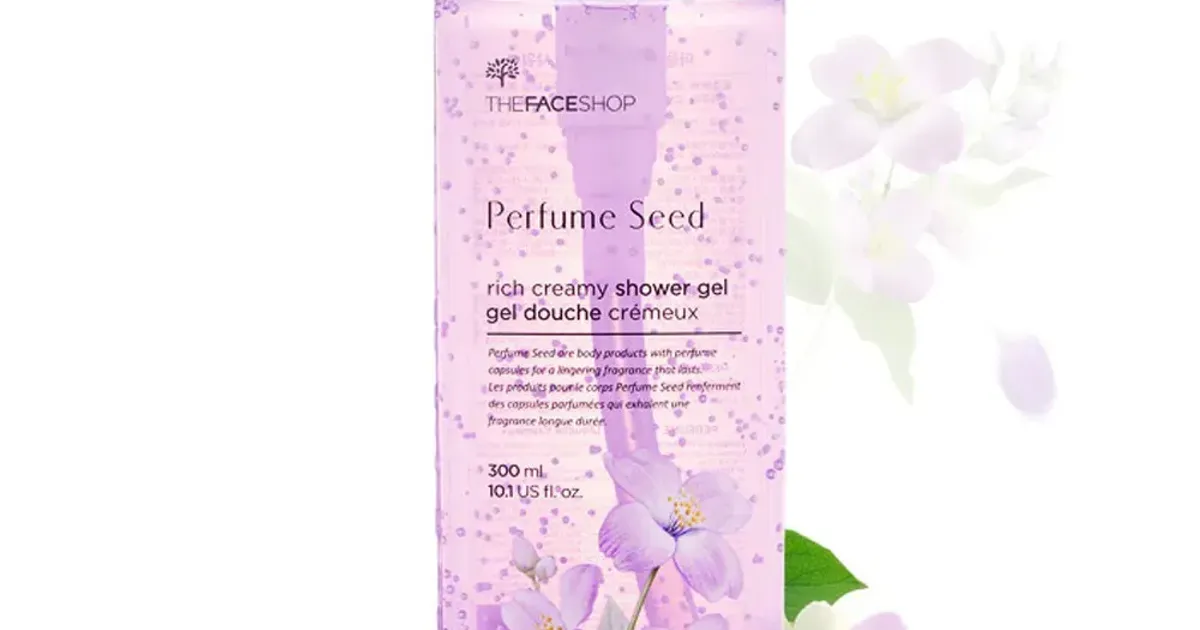 Perfume seed rich creamy shower online gel