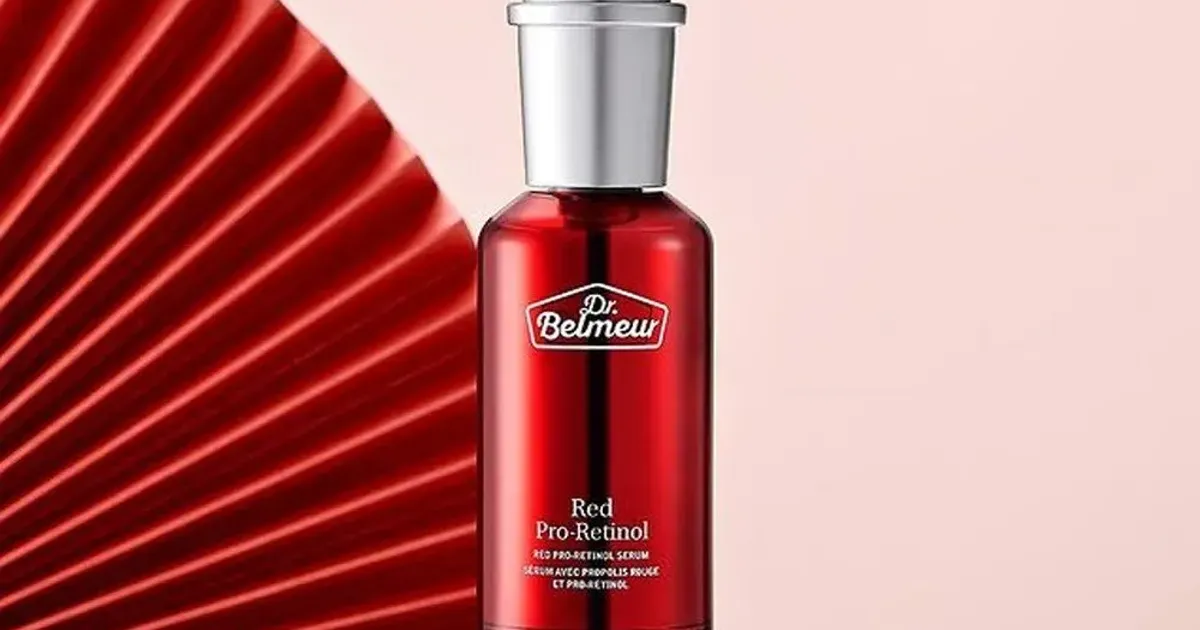 Cải thiện nếp nhăn trong 2 tháng với serum Dr.Belmeur Red Pro-Retinol - The Face Shop Chính Hãng