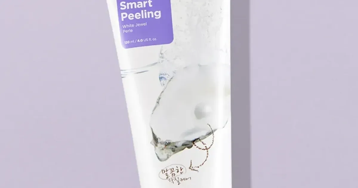 Review tẩy tế bào chết White Jewel Peeling The Face Shop