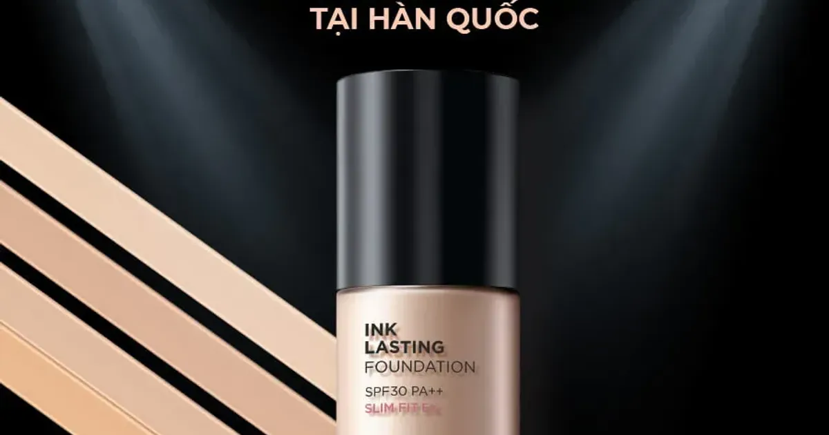 INK LASTING FOUNDATION - SẢN PHẨM ĐƯỢC YÊU THÍCH NHẤT TẠI HÀN QUỐC - The Face Shop Chính Hãng