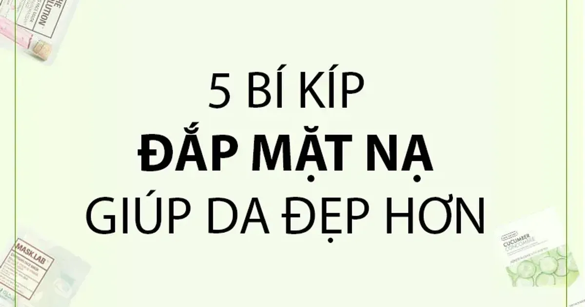 MẶT NẠ REAL NATURE - BÍ KÍP ĐẮP MẶT NẠ GIÚP DA ĐẸP LÊN BỘI PHẦN - The Face Shop Chính Hãng