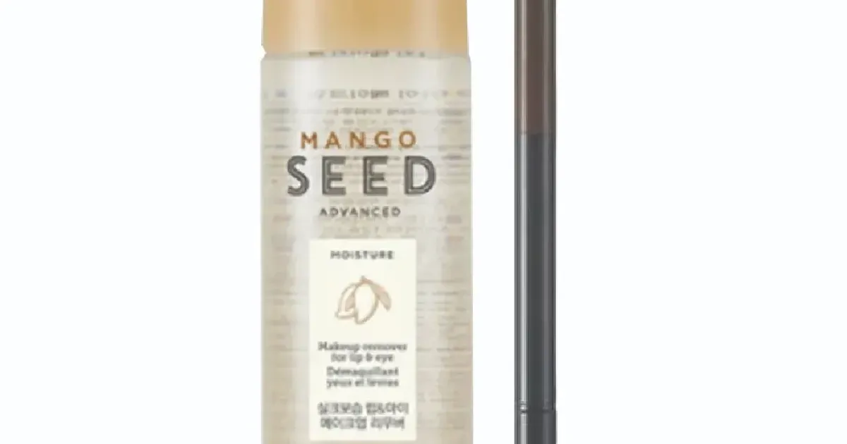 Combo Nước Tẩy Trang Mắt Môi MANGO SEED 110ml & Chì Chân Mày màu 03 Brown
