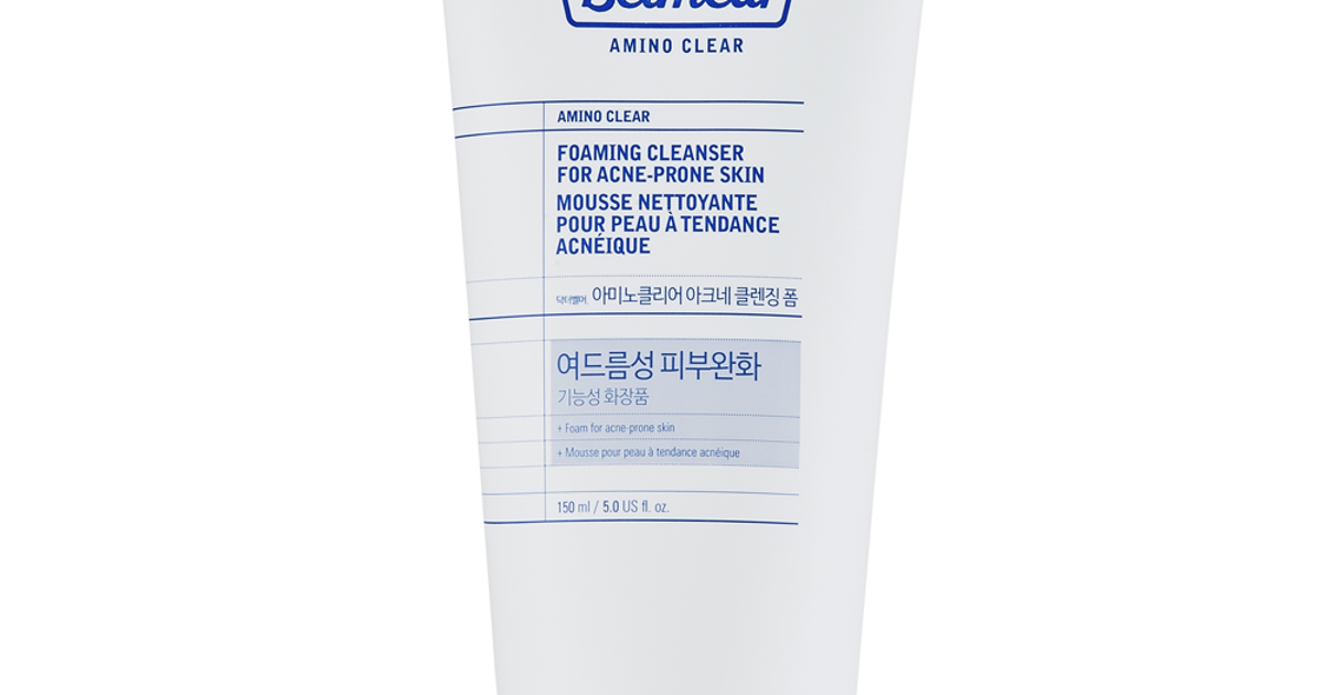 Sữa Rửa Mặt Dr.Belmeur Dành Cho Da Mụn Amino Clear Foaming Cleanser For Acne-Prone Skin 150Ml