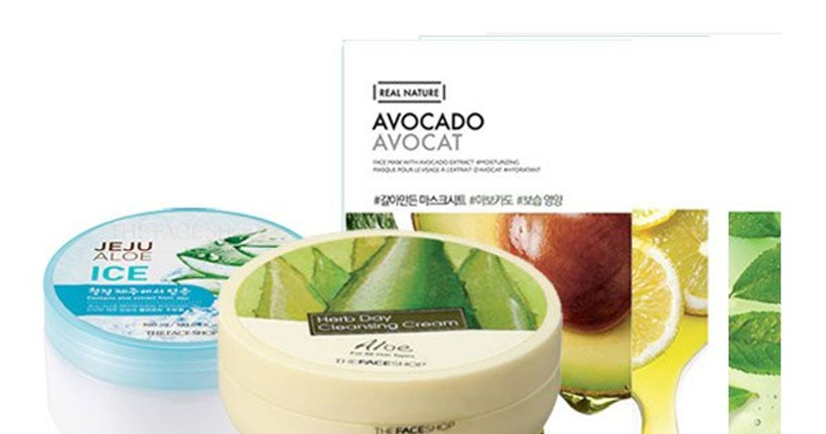 BỘ SẢN PHẨM CHĂM SÓC DA (HERB DAY CLEANSING CREAM ALOE+JEJU ALOE