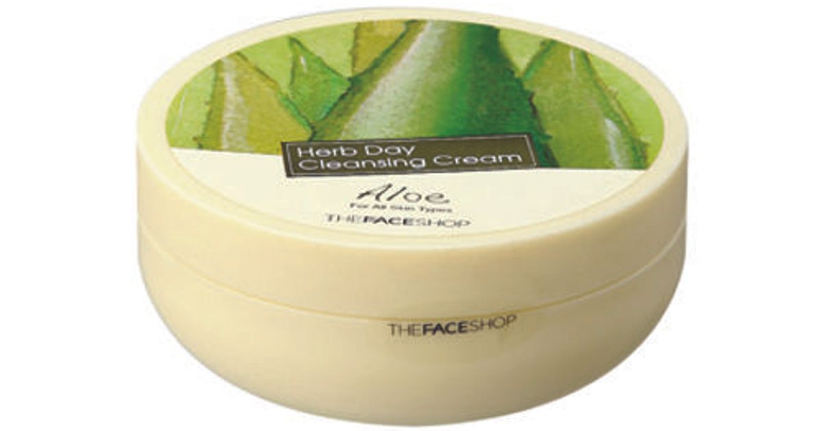 Kem Tẩy Trang Cung Cấp Nước HERB DAY CLEANSING CREAM ALOE