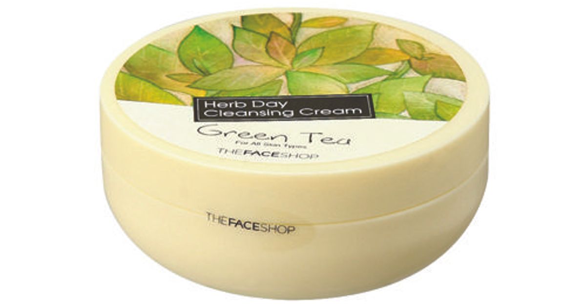 Kem Tẩy Trang Thanh Lọc Da HERB DAY CLEANSING CREAM GREEN TEA