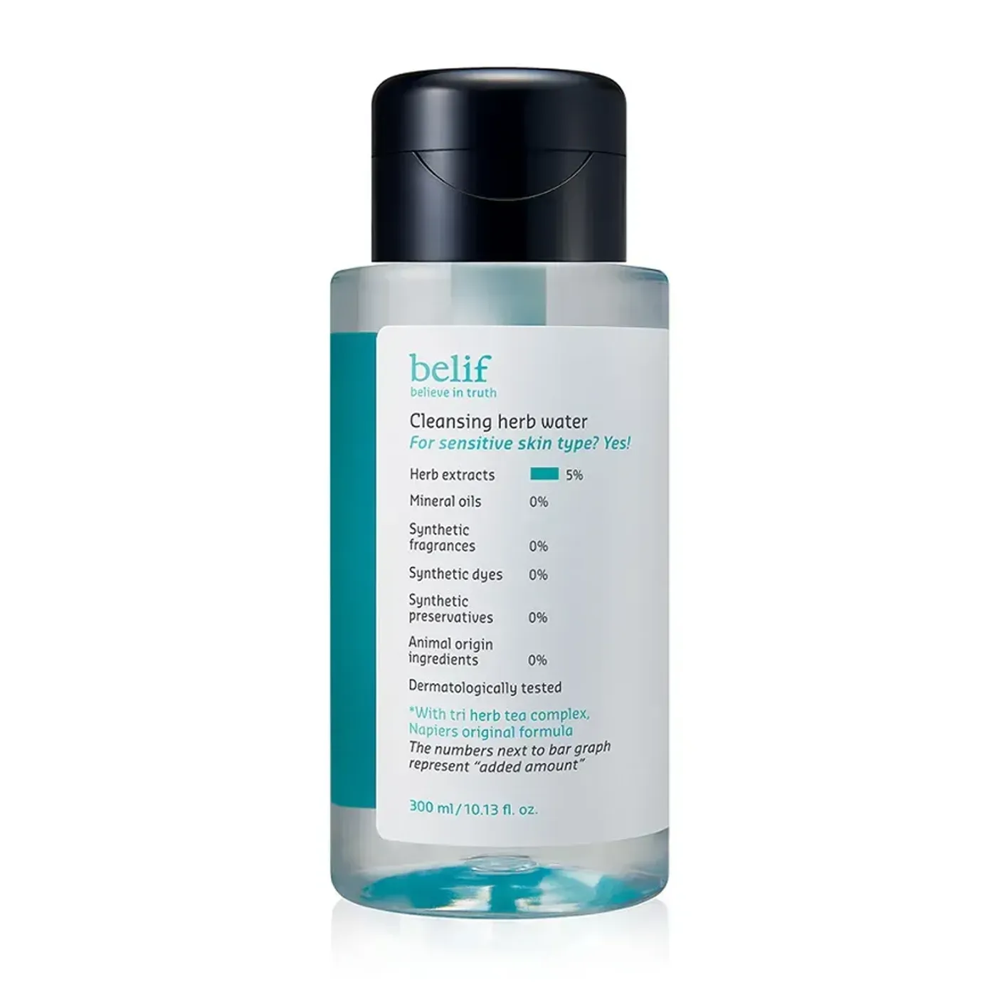 Nước Tẩy Trang Thảo Mộc Làm Sạch Sâu Belif Cleansing Herb Water 300Ml