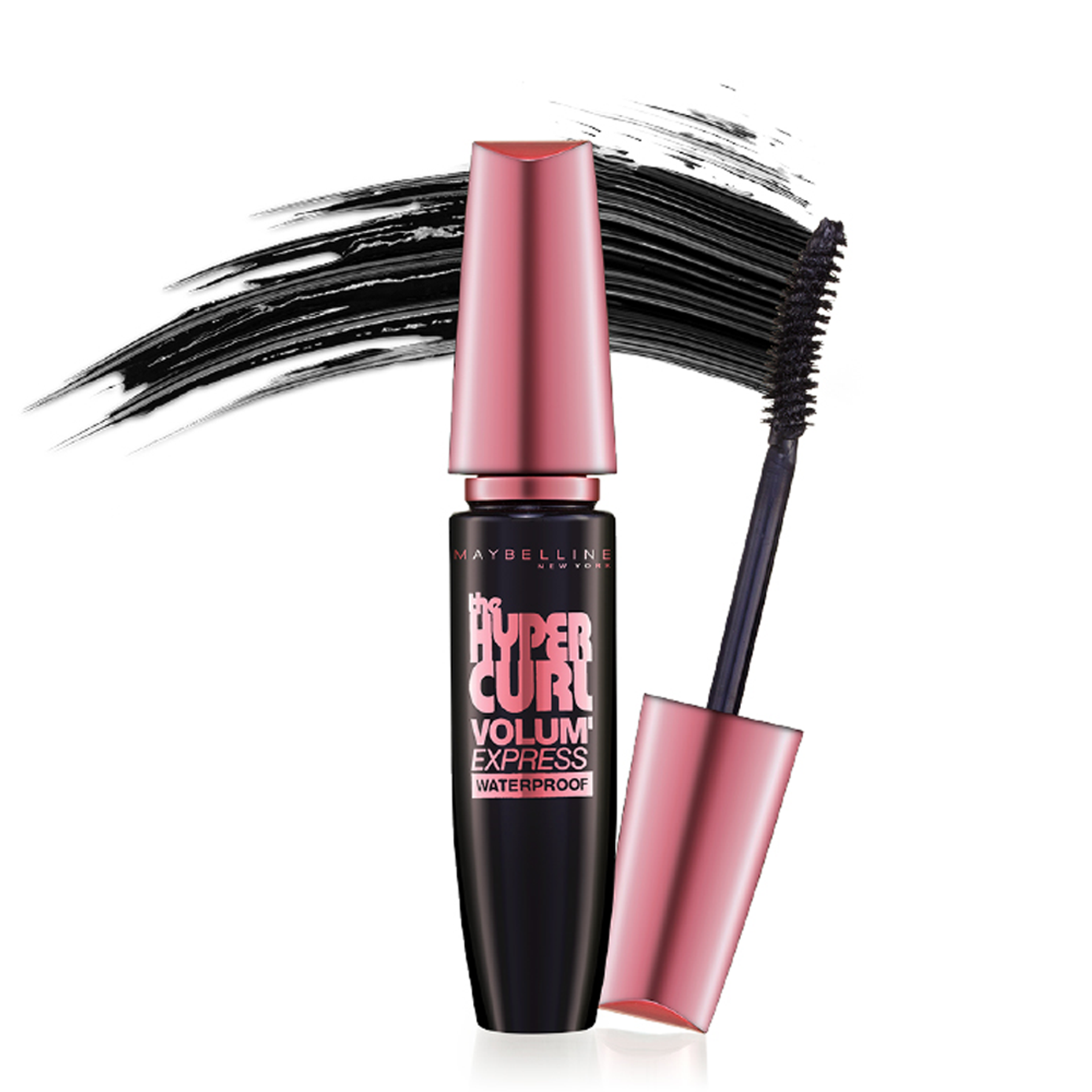 Mascara Cong Dài Mi Maybelline Hyper Curl Volum Express Waterproof 