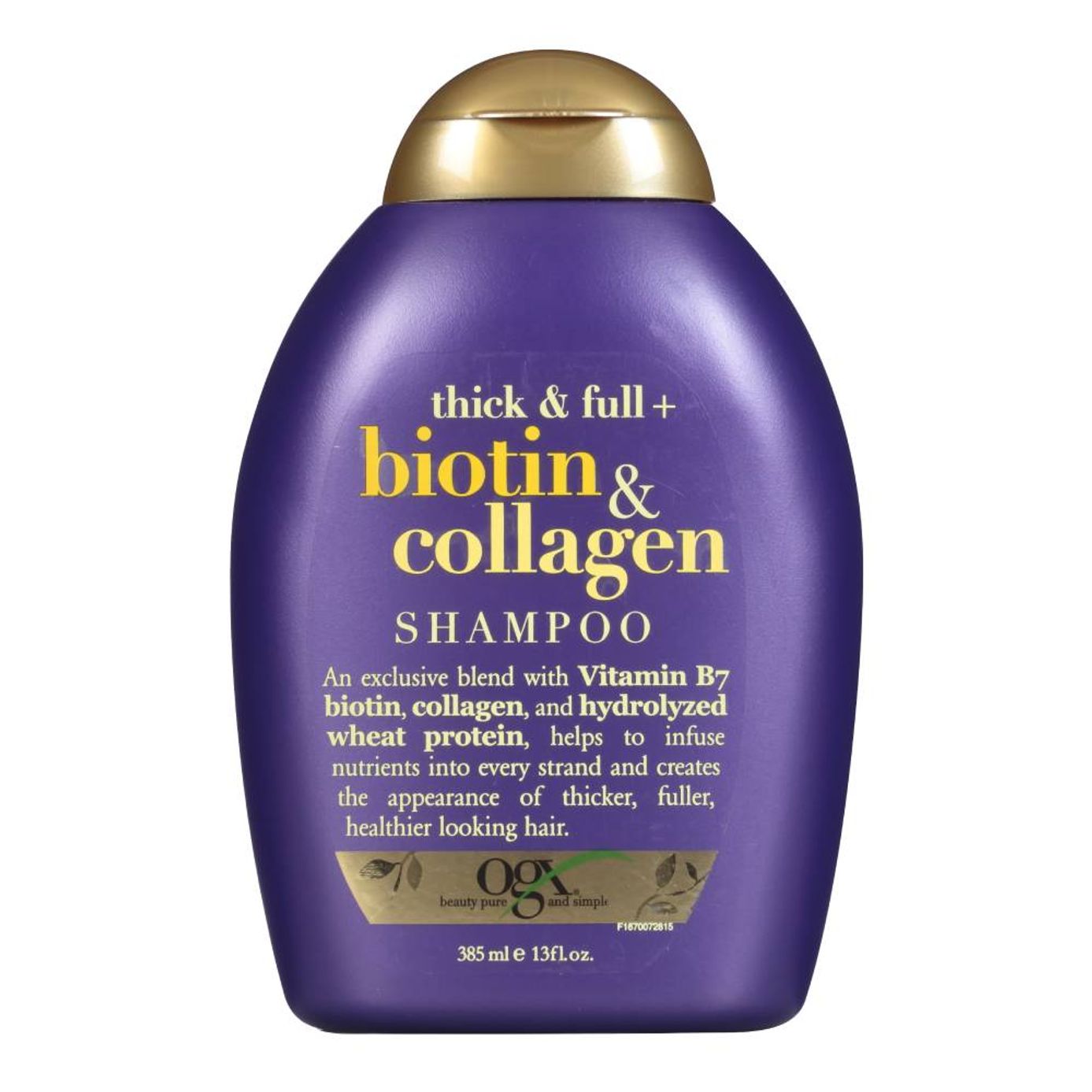 Billy ged Regelmæssigt Apparatet Dầu Gội Làm Dày Tóc Ogx Thick & Full Biotin & Collagen Shampoo 385Ml