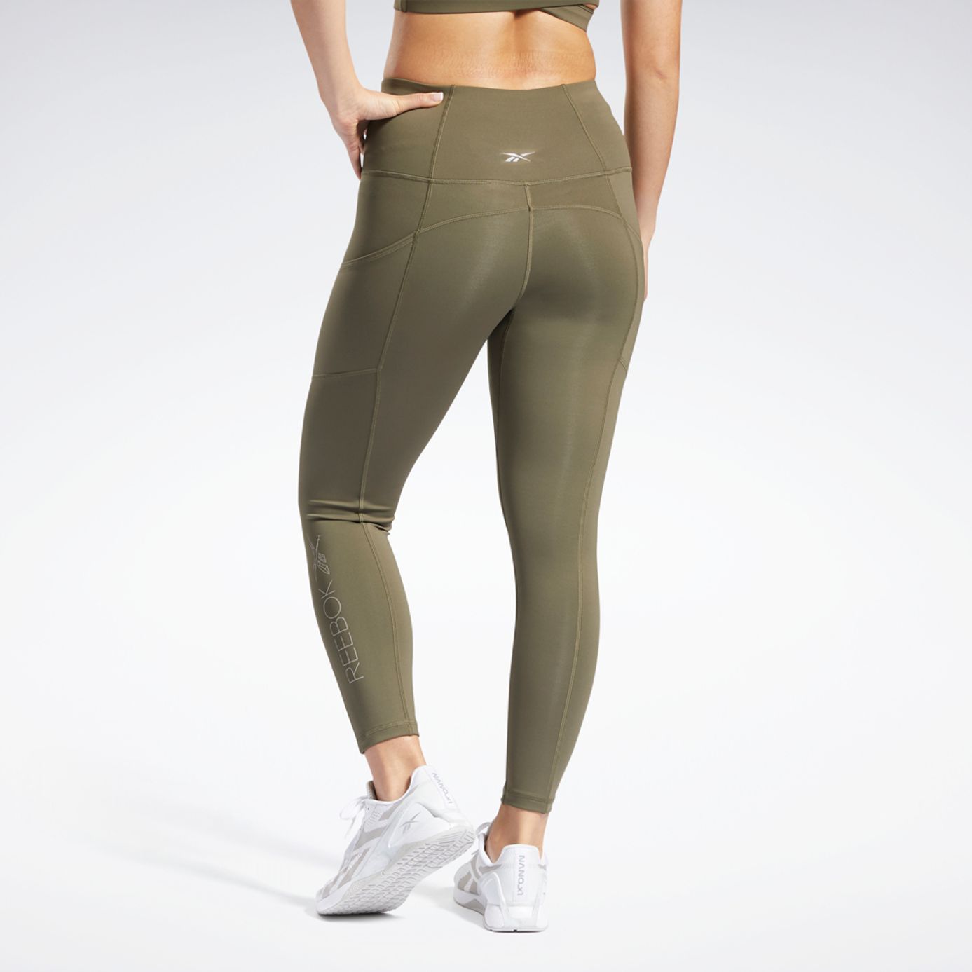 QUẦN LEGGINGS TẬP LUYỆN NỮ REEBOK WOR MESH CAPRI