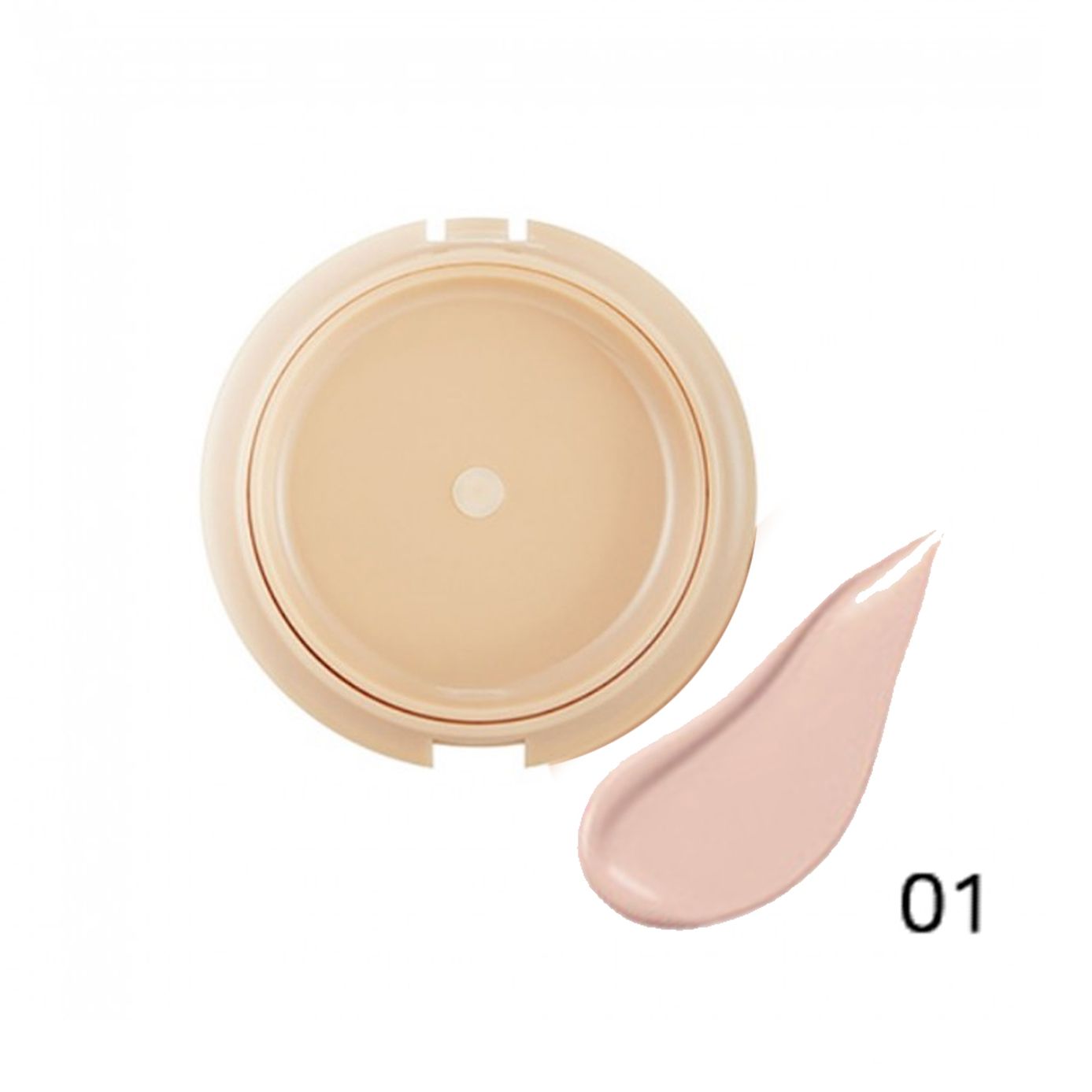 Gift) [Fmgt] Lõi Kem Nền Hiệu Ứng Căng Mướt THE FACE SHOP Aura Cc Cream  Spf30 Pa++ 20G (Refill) 02 Natural Beige