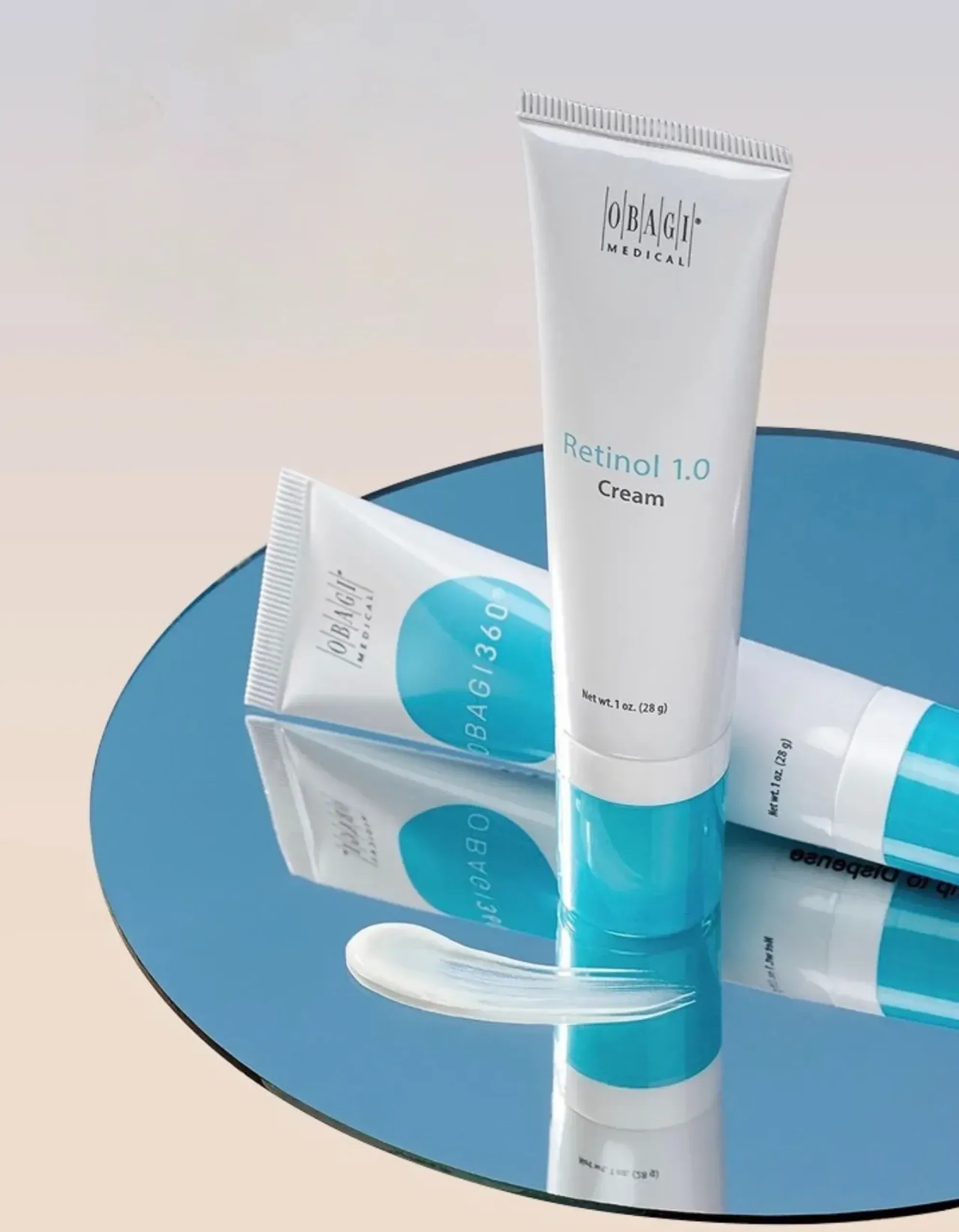 Combo Kem Dưỡng Obagi Phục Hồi Da Retinol 1.0 28g + Kinetin