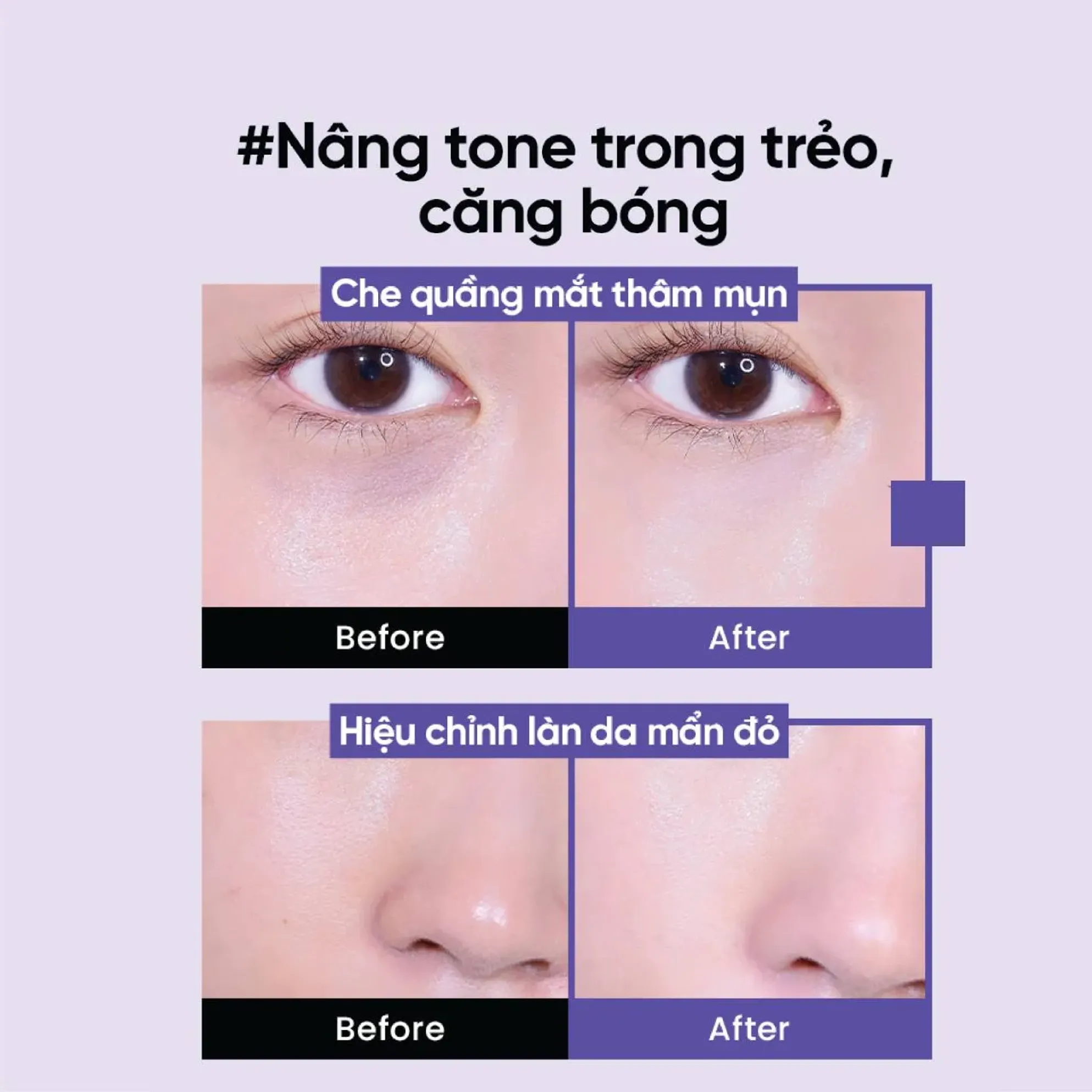 Kem Chống Nắng Beplain Nâng Tông Da Sunmuse Tone Up & Correcting Matte  Sunscreen 50ml (Màu tím nhạt)