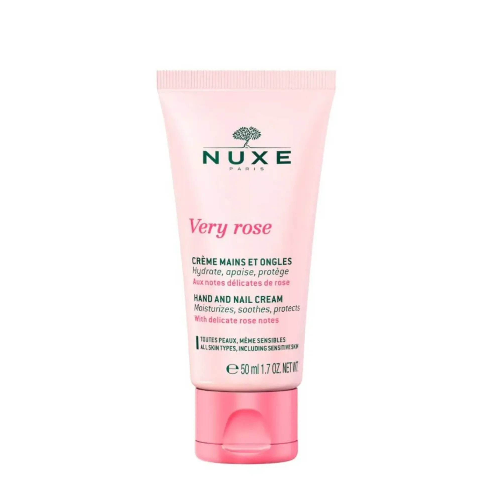 Kem Dưỡng Da Tay Và Móng Nuxe Very Rose Hand And Nail Cream 50ml