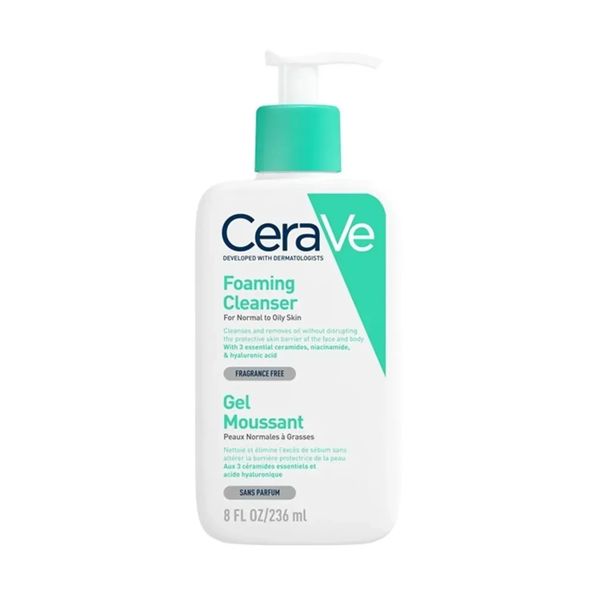 Sữa Rửa Mặt Dịu Nhẹ Cho Da Thường Và Da Dầu Cerave Foaming Cleanser For Normal To Oily Skin