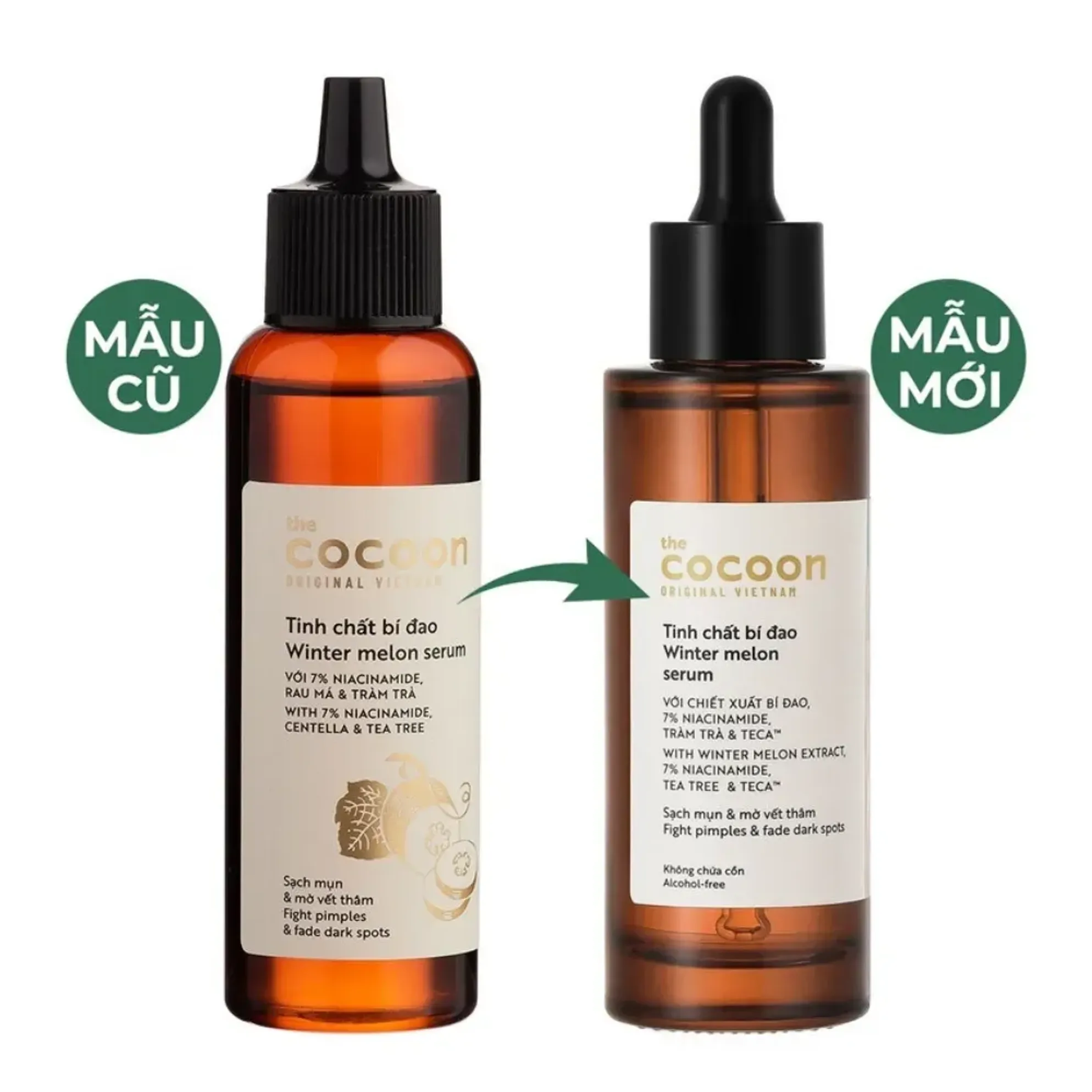 Tinh Chất Bí Đao Cocoon Winter Melon Serum 70Ml