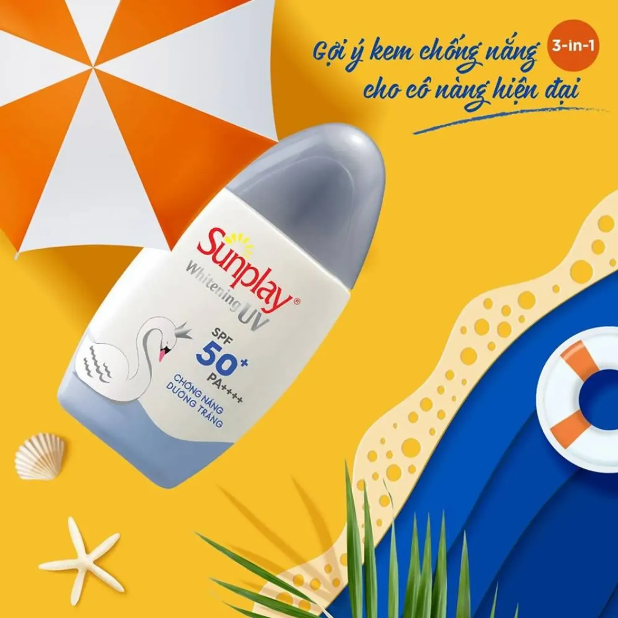 Sữa Chống Nắng Dưỡng Trắng Da Sunplay Whitening Uv 30G
