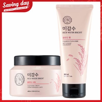 bo-san-pham-lam-sach-va-sang-da-rice-water-bright-cleansing-cream-400ml-kem-tay-trang-srm-1