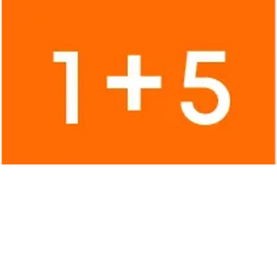 1+5